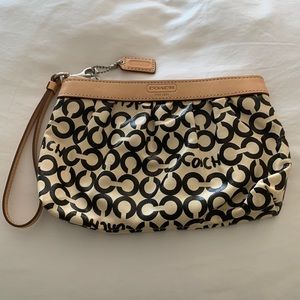 Funky cool little Coach Wristlet.